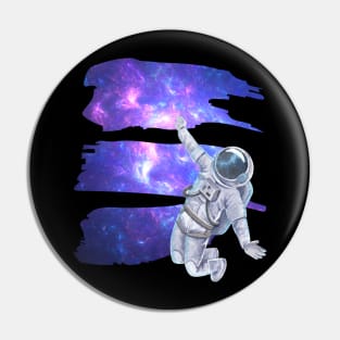 Flying floating astronaut Ufo alien funny cute spaceship moon mars cosmic space Pin