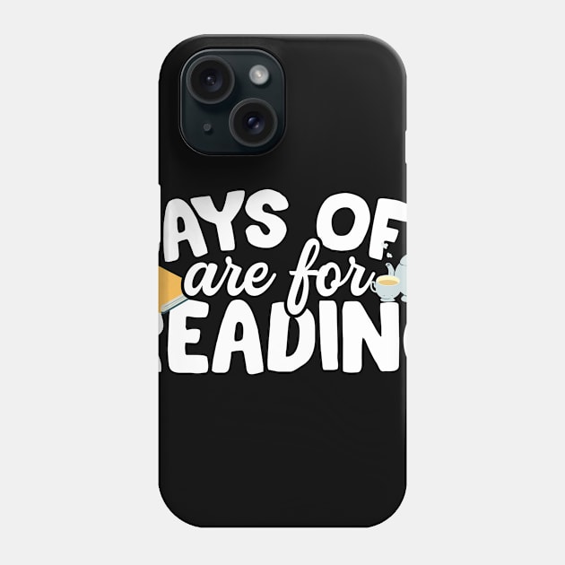 reading Phone Case by CurlyDesigns