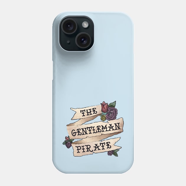 The Gentleman Pirate Phone Case by Limey Jade 