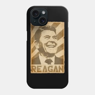 Ronald Reagan Retro Propaganda Phone Case