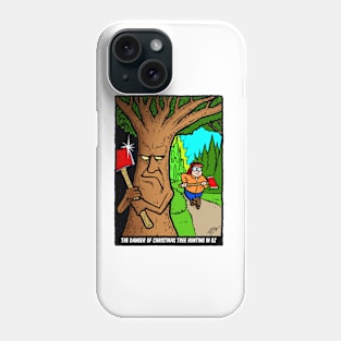 Christmas Tree Hunting in Oz Phone Case