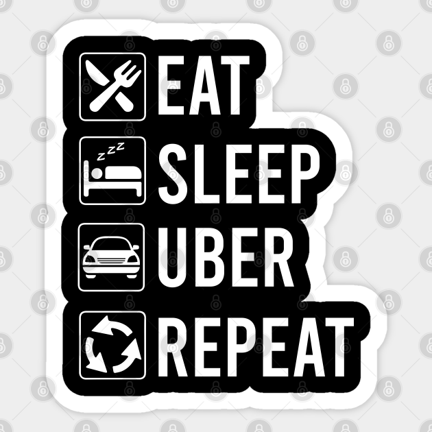 handig Wonder Christchurch Uber Driver Gift - Uber - Sticker | TeePublic