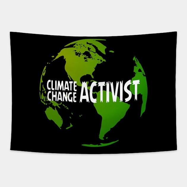 Climate Change Activist, Climate Strike, Climate awareness Tapestry by Jakavonis