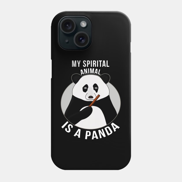 My Spirital Animal is a Panda Phone Case by DiegoCarvalho