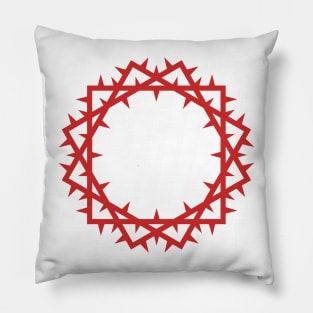 Crown of thorns of the Lord and Savior Jesus Christ. Pillow