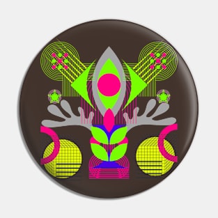 Bauhaus Neon Leon Pin