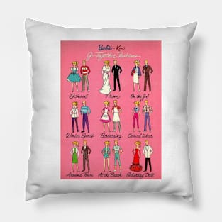 Barbie and Ken Pillow