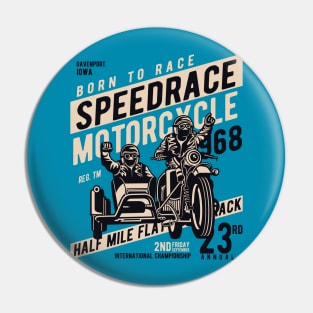 Motorcycle Racing Pin