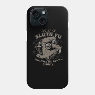 Sloth Fu Phone Case