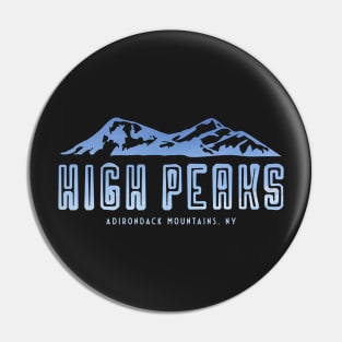 High Peaks - Adirondack Mountains Pin