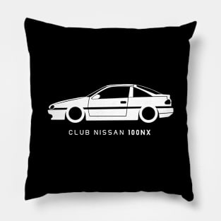 Nissan 100NX Club, Fan Art, Gift for him, Nissan Lover Gift, Nissan Fan Gift Pillow