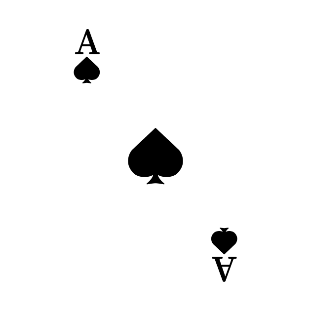 Ace of spades by OUSTKHAOS