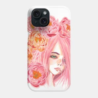 Peony Princess Phone Case