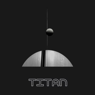 Saturn’s Rings and Titan T-Shirt