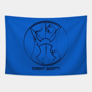 Great Scott! - Circular Gallifreyan Tapestry