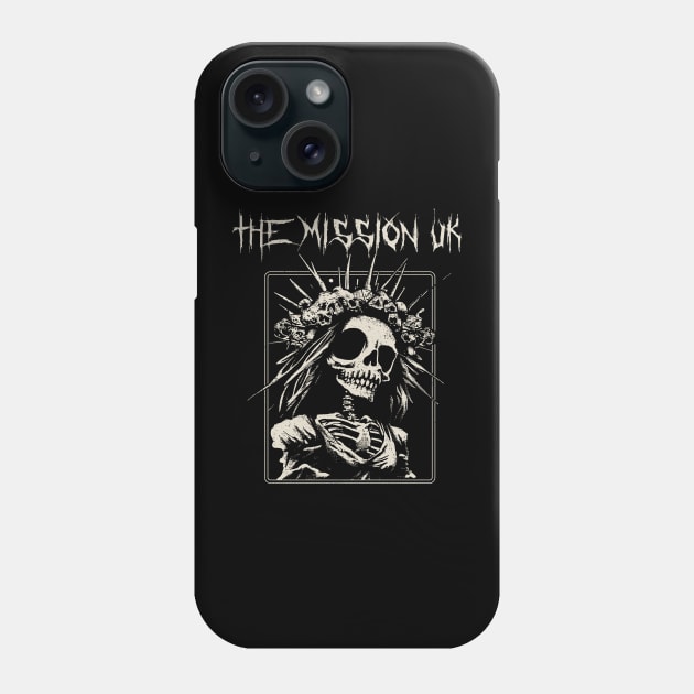 the mission spooky bride Phone Case by hex pixel