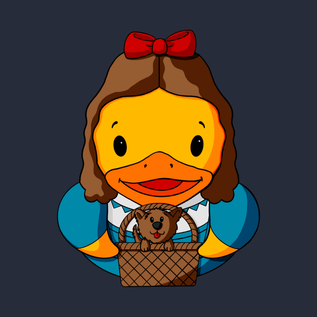 Dorothy and Toto Rubber Duck by Alisha Ober Designs