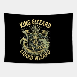 King Gizzard & The Lizard Wizard - Original Fan Art Tapestry