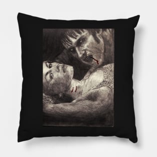 Vampire Kiss Pillow