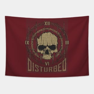 Disturbed Vintage Skull Tapestry