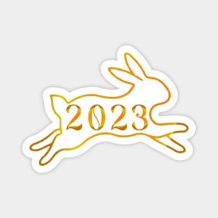 2023 year of the rabbit Magnet