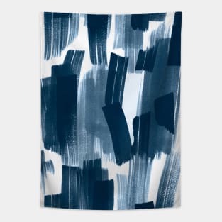 Pocket - BIG BRUSHSTROKES NAVY Tapestry