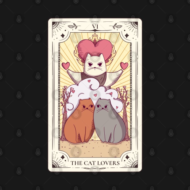 The Lovers Tarot Cat Lovers Tarot by TayaDesign