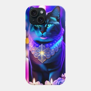 Enigmatic British Blue Phone Case