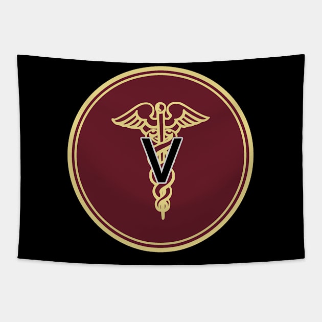 Veterinary Corps Tapestry by GR-ART