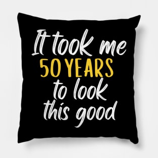 50 years old good looking Pillow