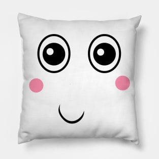 Cute Halloween Ghost Face Pillow