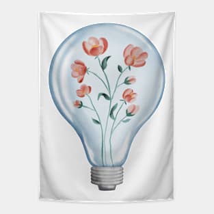 Bright Floral Ideas Tapestry