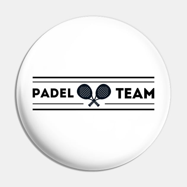 Padel T-Shirt / Padel Team Shirt Pin by ByMine