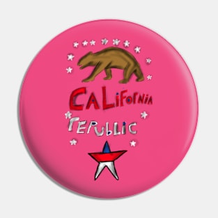 California republic Pin