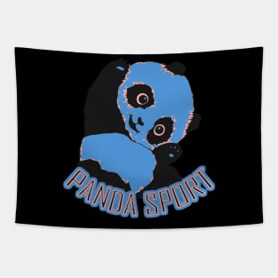 Panda on Sports Tapestry