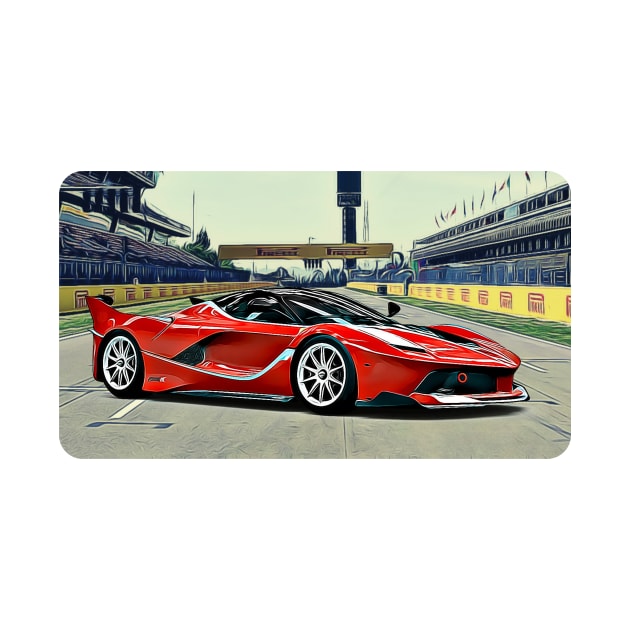 FXX Track Print by Auto-Prints