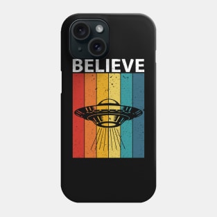 Ufo, I want to believe Phone Case