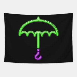 Nygmobblepot Neon Tapestry