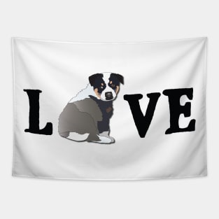 Australian Cattle Dog Puppy LOVE Tapestry