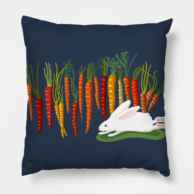 18 Carrot Gold Pillow by BullShirtCo