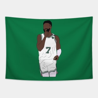 Jaylen Brown Says "Shhh" Tapestry