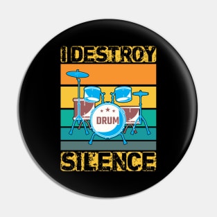 Drummer Pin