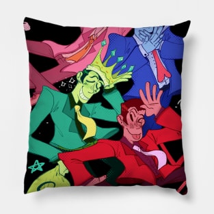 Lupin the Third: a man of many suit jackets Pillow