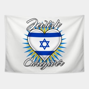 Jewish Caregiver (white font) Tapestry