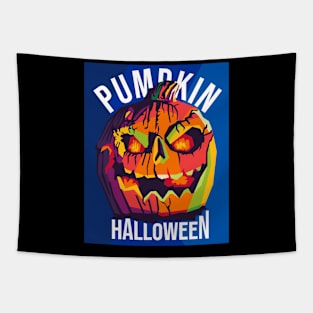 halloween pumpkin spooky Tapestry