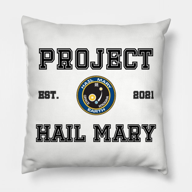 Project Hail Mary College/University Style Pillow by neophlegm