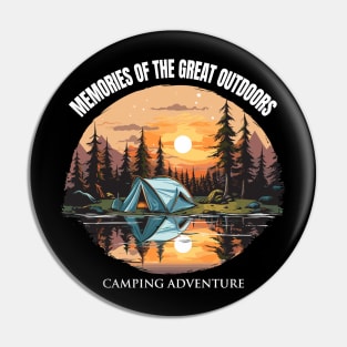 Camping Pin