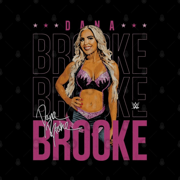 Dana Brooke Name Repeat by MunMun_Design