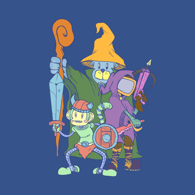 Disover Monkey - Bot Dungeon Crawling - Webcomics - T-Shirt