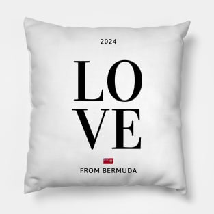 Love from bermuda 2024 Pillow